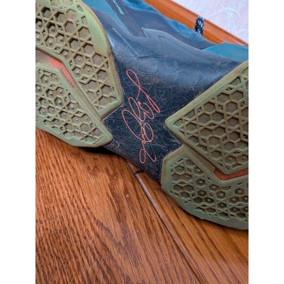 2013 Nike Lebron 11 XI Akron Vs Miami Men’s Basketball Shoes 616175-400 SZ 13 - Picture 9 of 9